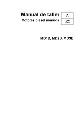 Manual Motor Md1b, Md2b, Md3b Volvo Penta